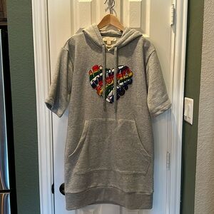 Michael Kors Rainbow Logo Hoddie Dress